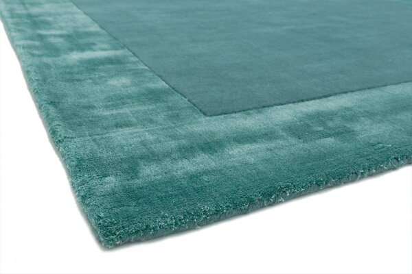 Timzo Moderní kusový koberec Ascot Aqua Jednobarevný modrý Rozměr: 80x150 cm