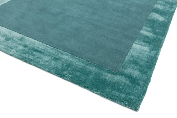 Timzo Moderní kusový koberec Ascot Aqua Jednobarevný modrý Rozměr: 80x150 cm