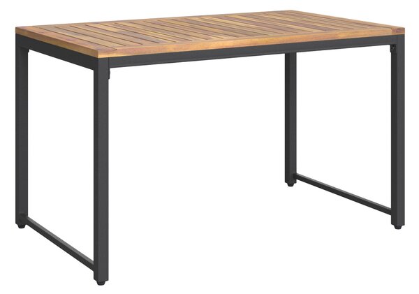 ZAHRADNÍ STOLEK, dřevo, kov, 100/42/60 cm Ambia Garden - Online Only zahradní nábytek, Online Only