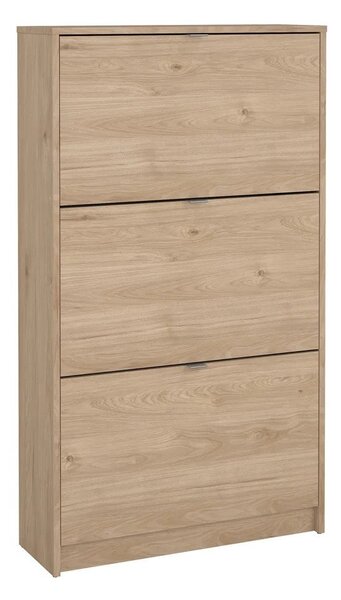 Výklopný botník v dekoru dubu v přírodní barvě 70x124x24 cm Shoes – Tvilum