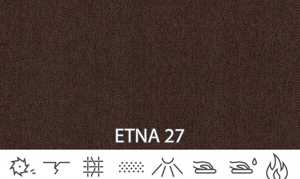 Pohovka Dina (hnědá). Akce -20%