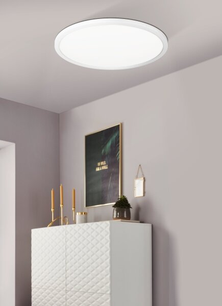 Eglo 31699 - LED RGBW Stmívatelné stropní svítidlo ROVITO-Z LED/16,5W/230V bílá