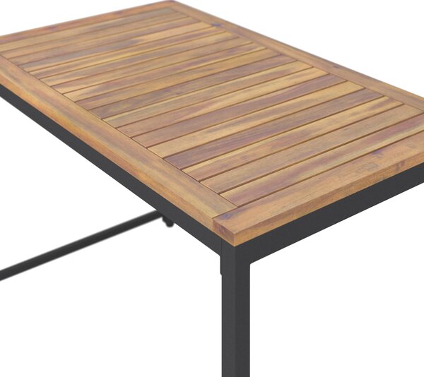 ZAHRADNÍ STOLEK, dřevo, kov, 100/42/60 cm Ambia Garden - Online Only zahradní nábytek, Online Only