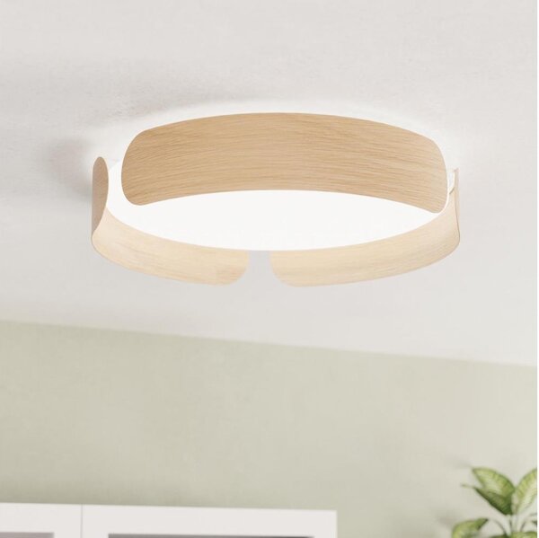 Eglo 99622 - LED Stropní svítidlo VALCASOTTO LED/20W/230V pr. 37 cm béžová