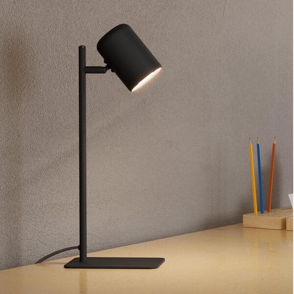 Eglo 98855 - LED Stolní lampa CEPPINO 1xGU10/4,5W/230V černá