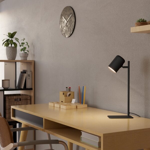 Eglo 98855 - LED Stolní lampa CEPPINO 1xGU10/4,5W/230V černá