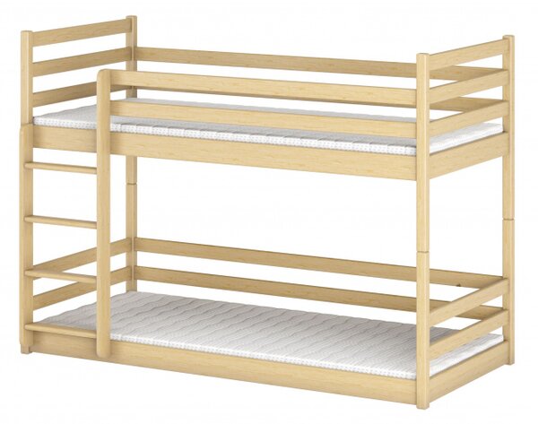 Dětská patrová postel MACY - 70x160, borovice