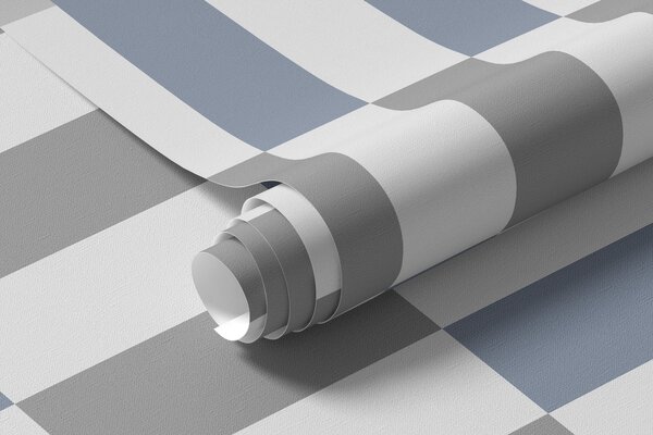 Fototapety Pruhovaný vzor v odstínech šedé a modré, Fototapety geometrie, w05150v6 : uwalls.cz