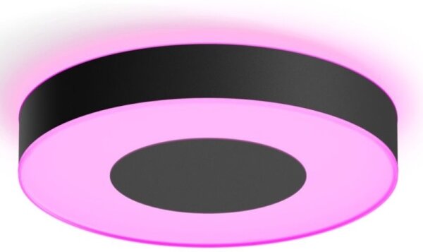 Philips-LED RGB Stmívatelné stropní svítidlo Hue LED/52,5W/230V pr. 425 mm černá