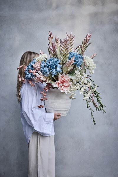 Lene Bjerre Umělá květina Happia Heliconia - Soft Blush LB310