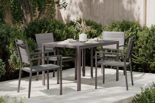 ZAHRADNÍ STŮL, kov, plast, 120/74/80 cm Ambia Garden - Online Only zahradní nábytek, Online Only