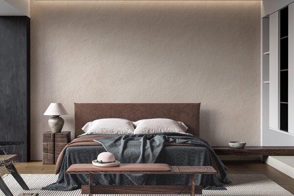 Fototapety Světle béžové pozadí ve stylu dekorativní omítky, minimalistický styl, kamenná struktura, Tapety Unikátní, w09800 : uwalls.cz