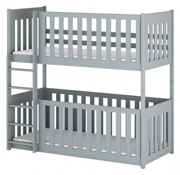 Dětská postel PAVLA - 70x160, šedá