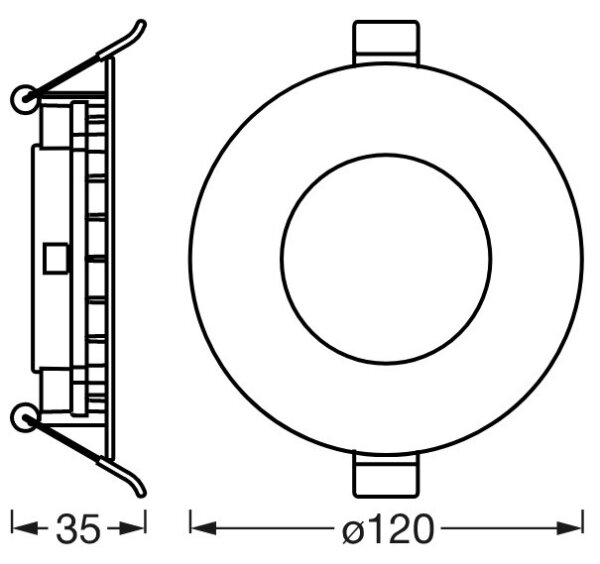 Ledvance - LED Stmívatelné podhledové svítidlo SUN@HOME LED/8W/230V CRI 95 Wi-Fi