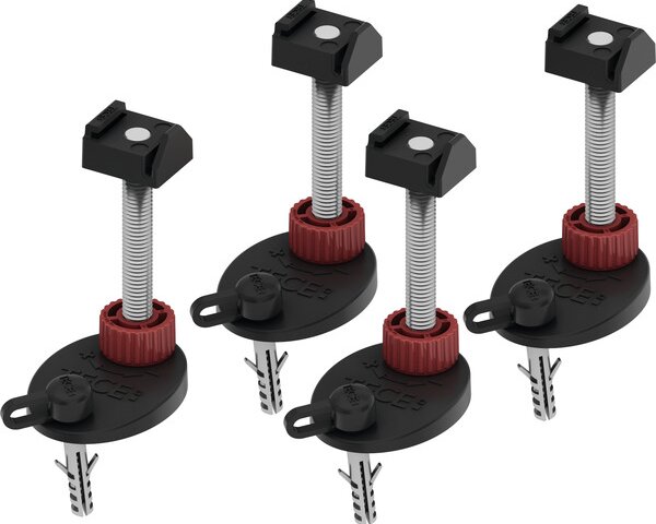 Tece Drainline montážní patky odtoku cm 660003