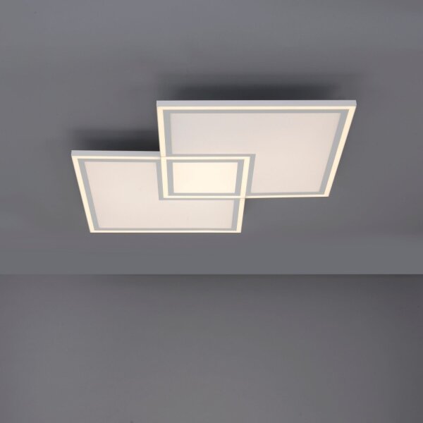 Leuchten Direkt 14855-16-LED Stmívatelné stropní svítidlo EDGING LED/51W/230V+DO