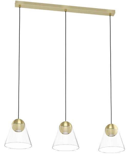 Eglo 99629 - LED Lustr na lanku CERASELLA 3xGU10/4,5W/230V