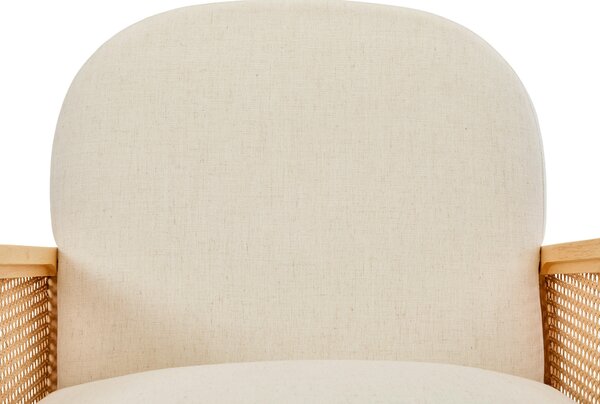 KŘESLO, textil, krémová MID.YOU - Online Only křesla & taburety, Online Only