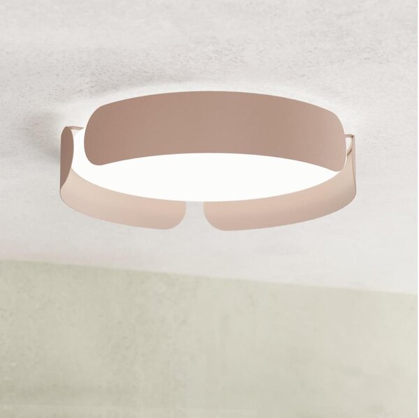 Eglo 99623 - LED Stropní svítidlo VALCASOTTO LED/20W/230V pr. 37 cm hnědá