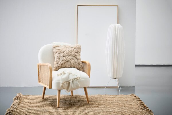 KŘESLO, textil, krémová MID.YOU - Online Only křesla & taburety, Online Only