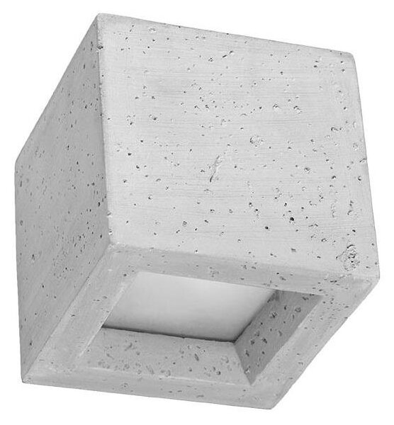 Sollux SL.0991 - Nástěnné svítidlo LEO 1xG9/40W/230V beton