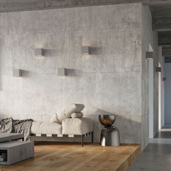 Sollux SL.0991 - Nástěnné svítidlo LEO 1xG9/40W/230V beton