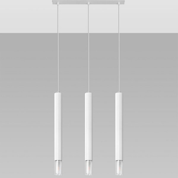 Sollux SL.0959 - Lustr na lanku VIZIER 3xG9/40W/230V bílá