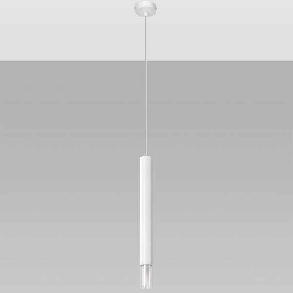 Sollux SL.0957 - Lustr na lanku VIZIER 1xG9/12W/230V bílá