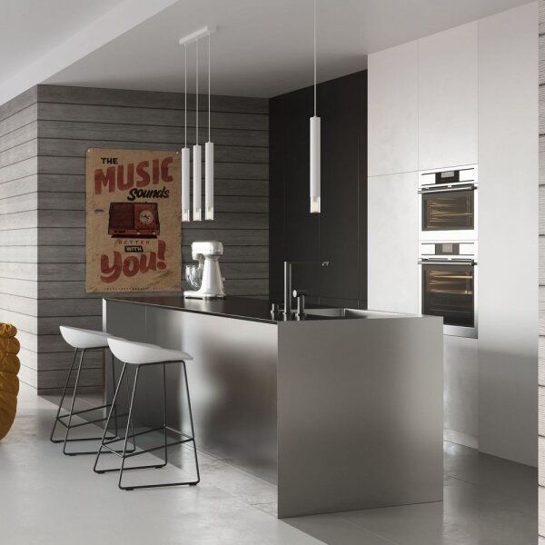 Sollux SL.0957 - Lustr na lanku VIZIER 1xG9/12W/230V bílá