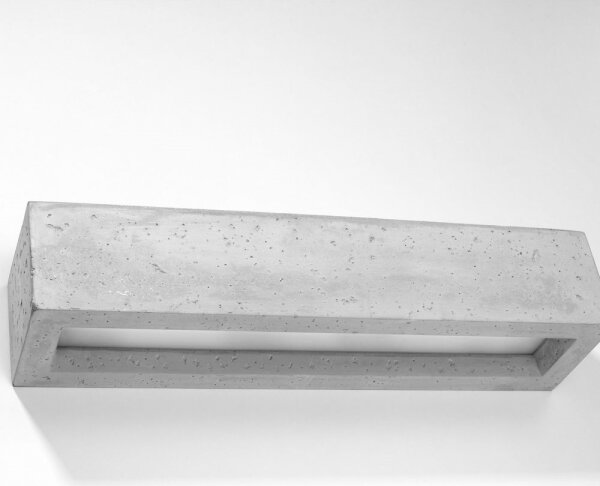 Sollux SL.0993 - Nástěnné svítidlo VEGA 2xE27/60W/230V 50 cm beton