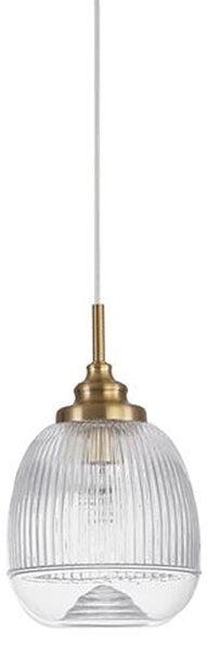 Nova Luce Mond E14 skleněné závěsné svítidlo 290x130mm