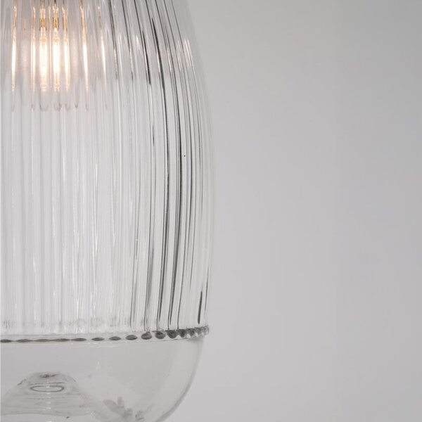 Nova Luce Mond E14 skleněné závěsné svítidlo 290x130mm