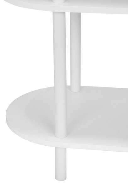 REGÁL, bílá, železo, 90/160/30 cm PBJ - Online Only regály & police, Online Only