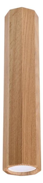 Sollux SL.1034 - Bodové svítidlo ZEKE 1xGU10/40W/230V 30 cm dub