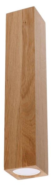 Sollux SL.1041 - Bodové svítidlo KEKE 1xGU10/40W/230V 30 cm dub