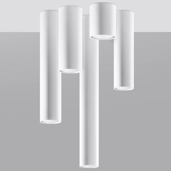 Sollux SL.0997 - Bodové svítidlo LAGOS 1xGU10/10W/230V 20 cm bílá