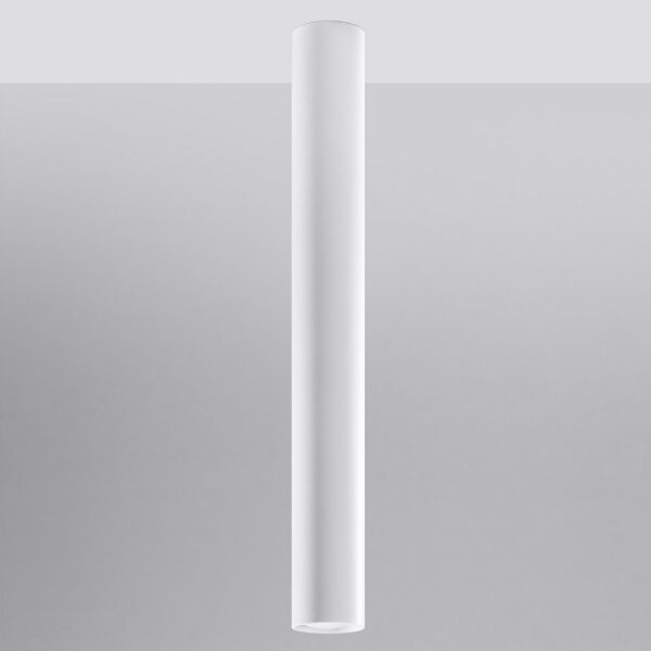 Sollux SL.0999 - Bodové svítidlo LAGOS 1xGU10/10W/230V 60 cm bílá