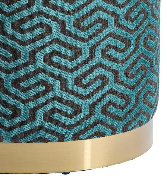 TABURET, textil, kompozitní dřevo, 40/42/40 cm MID.YOU - Online Only lavice, Online Only