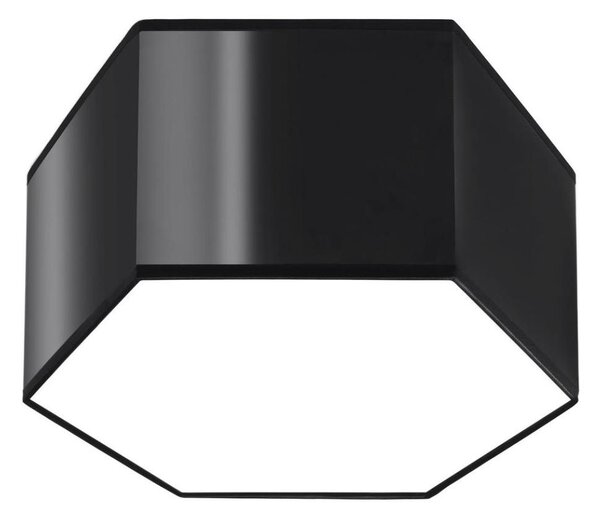 Sollux SL.1061 - Stropní svítidlo SUNDE 2xE27/60W/230V 15,5 cm černá