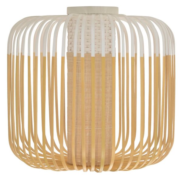 Stropní Lampa Forestier, Bamboo, stmívatelné, Bílá, Obývací pokoj, Bambus, Design