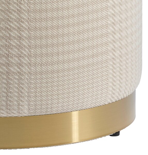 TABURET, textil, kompozitní dřevo, 35/44/35 cm MID.YOU - Online Only lavice, Online Only