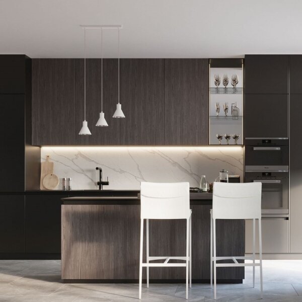 Sollux SL.0988 - Lustr na lanku TAZILA 3xES111/60W/230V bílá