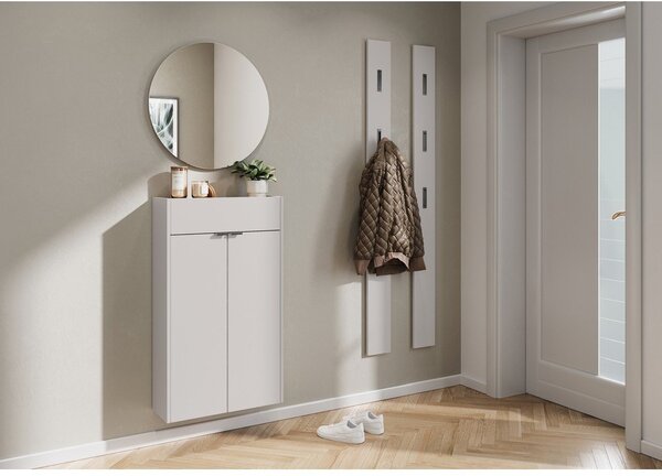 Krémová závěsná skříňka 56x97x22 cm Ameca – Germania