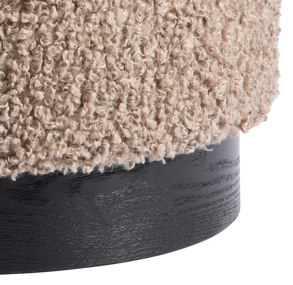 TABURET, textil, kompozitní dřevo, 38/42/38 cm MID.YOU - Online Only lavice, Online Only