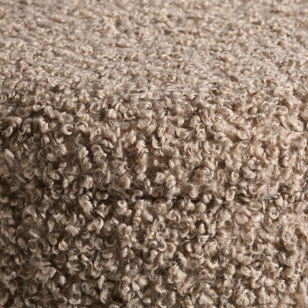 TABURET, textil, kompozitní dřevo, 38/42/38 cm MID.YOU - Online Only lavice, Online Only