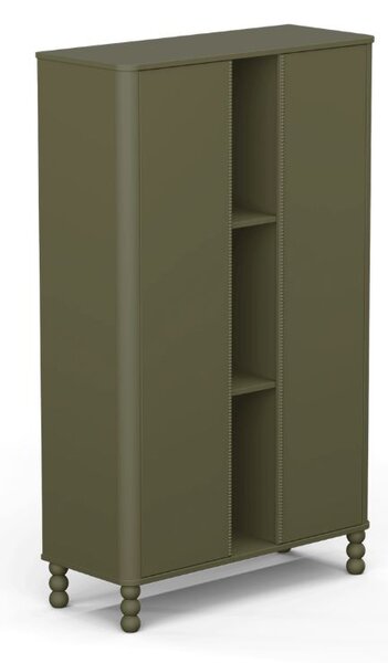 Designová vitrína DOT khaki