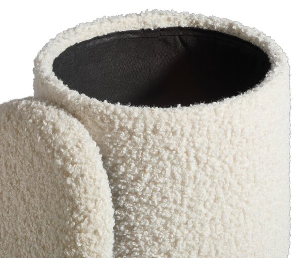 TABURET, textil, kompozitní dřevo, 38/42/38 cm MID.YOU - Online Only lavice, Online Only