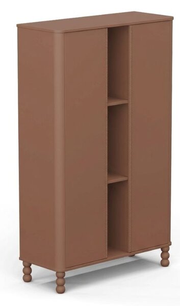 Designová vitrína DOT terakota