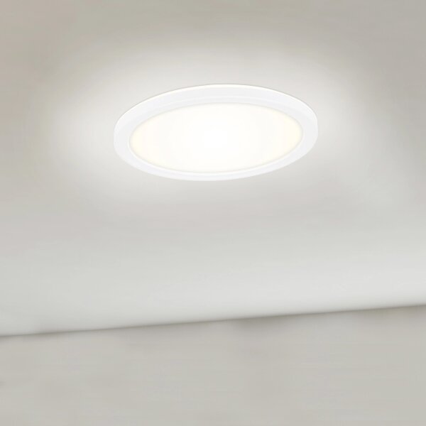 Briloner 7150-416 - LED Stropní svítidlo SLIM LED/12W/230V pr. 19 cm