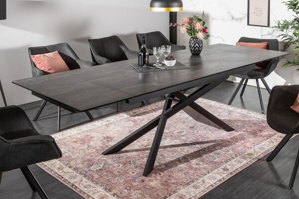 Jídelní stůl EUPHORIA LAVA 180-220-260 CM keramika rozkládací Nábytek | Jídelní prostory | Jídelní stoly | Rozkládací